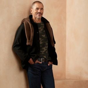 Banana Republic Camo Graphic Tee